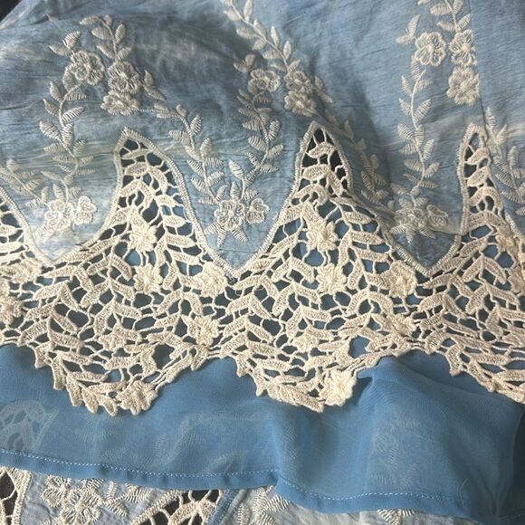 Line & Dot Maxi sleeveless Dress - Picture 12 of 13